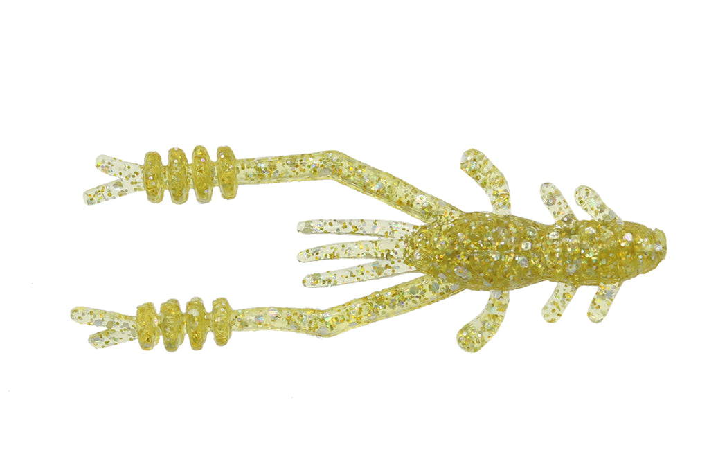 SHMINNOW (Shrimp/Minnow) 4 Soft Plastic Shrimp/Fluke - GOLD – All